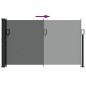 vidaXL Toldo lateral retráctil gris antracita 120x600 cm vidaXL Toldo lateral retráctil gris antracita 120x600 cm