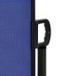 vidaXL Toldo lateral retráctil azul 180x600 cm vidaXL Toldo lateral retráctil azul 180x600 cm