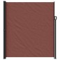 vidaXL Toldo lateral retráctil marrón 220x600 cm