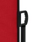 vidaXL Toldo lateral retráctil rojo 220x600 cm vidaXL Toldo lateral retráctil rojo 220x600 cm