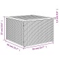 vidaXL Set de sofás de jardín 11 pzas y cojines ratán sintético gris vidaXL Set de sofás de jardín 11 pzas y cojines ratán sintético gris