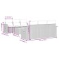 vidaXL Set sofás de jardín 7 piezas y cojines ratán sintético beige vidaXL Set sofás de jardín 7 piezas y cojines ratán sintético beige