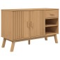 vidaXL Aparador OLDEN madera maciza de pino marrón 114x43x73,5 cm vidaXL Aparador OLDEN madera maciza de pino marrón 114x43x73,5 cm