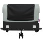 vidaXL Remolque para bicicleta hierro negro y gris 45 kg vidaXL Remolque para bicicleta hierro negro y gris 45 kg