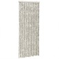 vidaXL Cortina antimoscas chenilla gris claro y gris oscuro 90x200 cm vidaXL Cortina antimoscas chenilla gris claro y gris oscuro 90x200 cm