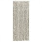 vidaXL Cortina antimoscas chenilla gris claro y gris oscuro 90x200 cm vidaXL Cortina antimoscas chenilla gris claro y gris oscuro 90x200 cm