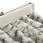 vidaXL Cortina antimoscas chenilla gris claro y gris oscuro 90x200 cm vidaXL Cortina antimoscas chenilla gris claro y gris oscuro 90x200 cm