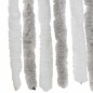 vidaXL Cortina antimoscas chenilla gris claro y blanco 90x220 cm vidaXL Cortina antimoscas chenilla gris claro y blanco 90x220 cm