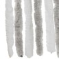vidaXL Cortina antimoscas chenilla gris claro y blanco 100x220 cm vidaXL Cortina antimoscas chenilla gris claro y blanco 100x220 cm