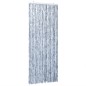 vidaXL Cortina antimoscas chenilla plateado 100x230 cm vidaXL Cortina antimoscas chenilla plateado 100x230 cm