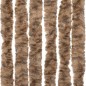vidaXL Cortina antimoscas chenilla beige y marrón oscuro 90x220 cm vidaXL Cortina antimoscas chenilla beige y marrón oscuro 90x220 cm