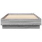 vidaXL Estructura de cama madera de ingeniería gris Sonoma 90x200 cm vidaXL Estructura de cama madera de ingeniería gris Sonoma 90x200 cm