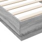 vidaXL Estructura de cama madera de ingeniería gris Sonoma 90x200 cm vidaXL Estructura de cama madera de ingeniería gris Sonoma 90x200 cm