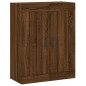 vidaXL Aparador alto madera contrachapada marrón roble 69,5x34x180 cm vidaXL Aparador alto madera contrachapada marrón roble 69,5x34x180 cm