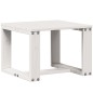 vidaXL Juego de muebles de jardín 3 pzas madera maciza de pino blanco vidaXL Juego de muebles de jardín 3 pzas madera maciza de pino blanco