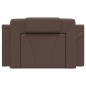vidaXL Cabecero de cama acolchado cuero sintético marrón 80 cm vidaXL Cabecero de cama acolchado cuero sintético marrón 80 cm