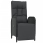 vidaXL Set de comedor de jardín 7 pzas y cojines ratán sintético negro vidaXL Set de comedor de jardín 7 pzas y cojines ratán sintético negro