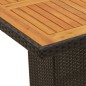 vidaXL Set de comedor de jardín 7 pzas y cojines ratán sintético negro vidaXL Set de comedor de jardín 7 pzas y cojines ratán sintético negro