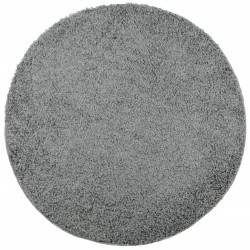 vidaXL Alfombra de pelo largo moderna verde Ø 200 cm