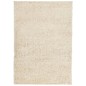 vidaXL Alfombra de pelo largo moderna dorado 140x200 cm