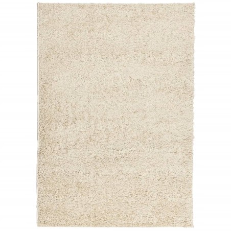 vidaXL Alfombra de pelo largo moderna dorado 240x340 cm