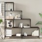 vidaXL Librería de 4 peldaños madera marrón roble 139x33,5x149 cm vidaXL Librería de 4 peldaños madera marrón roble 139x33,5x149 cm