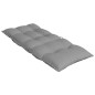 vidaXL Cojines de silla con respaldo alto 6 uds tela Oxford gris