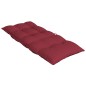 vidaXL Cojines de silla con respaldo alto 4 uds tela Oxford rojo tinto vidaXL Cojines de silla con respaldo alto 4 uds tela Oxford rojo tinto