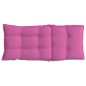 vidaXL Cojines para silla con respaldo alto 6 uds tela Oxford rosa vidaXL Cojines para silla con respaldo alto 6 uds tela Oxford rosa