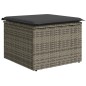 vidaXL Set de sofás de jardín 7 piezas con cojines ratán PE gris vidaXL Set de sofás de jardín 7 piezas con cojines ratán PE gris