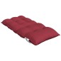 vidaXL Cojines para silla respaldo bajo 2 uds tela Oxford rojo tinto vidaXL Cojines para silla respaldo bajo 2 uds tela Oxford rojo tinto