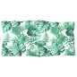 vidaXL Cojines para silla respaldo bajo 6 uds tela estampado de hojas vidaXL Cojines para silla respaldo bajo 6 uds tela estampado de hojas