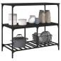 vidaXL Carrito de cocina madera de ingeniería negro 100x50x95 cm vidaXL Carrito de cocina madera de ingeniería negro 100x50x95 cm
