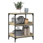 vidaXL Carrito de cocina madera ingeniería roble Sonoma 60x41x80,5 cm vidaXL Carrito de cocina madera ingeniería roble Sonoma 60x41x80,5 cm