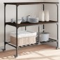 vidaXL Carrito de cocina madera ingeniería marrón roble 100x50x95 cm vidaXL Carrito de cocina madera ingeniería marrón roble 100x50x95 cm