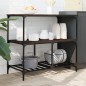 vidaXL Carrito de cocina madera ingeniería marrón roble 100x50x95 cm vidaXL Carrito de cocina madera ingeniería marrón roble 100x50x95 cm