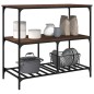 vidaXL Carrito de cocina madera ingeniería marrón roble 100x50x95 cm vidaXL Carrito de cocina madera ingeniería marrón roble 100x50x95 cm