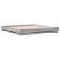 vidaXL Estructura de cama madera de ingeniería gris Sonoma 200x200 cm vidaXL Estructura de cama madera de ingeniería gris Sonoma 200x200 cm