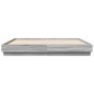 vidaXL Estructura de cama madera de ingeniería gris Sonoma 200x200 cm vidaXL Estructura de cama madera de ingeniería gris Sonoma 200x200 cm