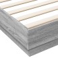 vidaXL Estructura de cama madera de ingeniería gris Sonoma 200x200 cm vidaXL Estructura de cama madera de ingeniería gris Sonoma 200x200 cm
