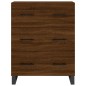 vidaXL Aparador alto madera contrachapada marrón roble 69,5x34x180 cm vidaXL Aparador alto madera contrachapada marrón roble 69,5x34x180 cm