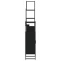 vidaXL Juego de muebles de baño 4 piezas madera de ingeniería negro vidaXL Juego de muebles de baño 4 piezas madera de ingeniería negro
