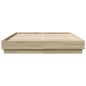 vidaXL Estructura de cama madera de ingeniería roble Sonoma 160x200 cm vidaXL Estructura de cama madera de ingeniería roble Sonoma 160x200 cm