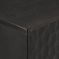 vidaXL Armarios auxiliares 3 pzas madera maciza mango negro 60x33x75cm vidaXL Armarios auxiliares 3 pzas madera maciza mango negro 60x33x75cm