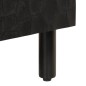 vidaXL Armarios auxiliares 3 pzas madera maciza mango negro 60x33x75cm vidaXL Armarios auxiliares 3 pzas madera maciza mango negro 60x33x75cm