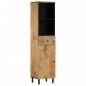 vidaXL Conjunto de armarios de baño 4 piezas madera maciza de mango vidaXL Conjunto de armarios de baño 4 piezas madera maciza de mango