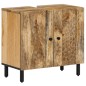 vidaXL Conjunto de armarios de baño 4 piezas madera maciza de mango vidaXL Conjunto de armarios de baño 4 piezas madera maciza de mango