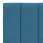 vidaXL Estructura de cama con cabecero terciopelo azul 120x200 cm vidaXL Estructura de cama con cabecero terciopelo azul 120x200 cm