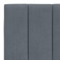vidaXL Estructura cama con cabecero terciopelo gris oscuro 180x200 cm vidaXL Estructura cama con cabecero terciopelo gris oscuro 180x200 cm