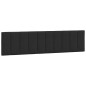 vidaXL Estructura de cama con cabecero de terciopelo negro 200x200 cm vidaXL Estructura de cama con cabecero de terciopelo negro 200x200 cm